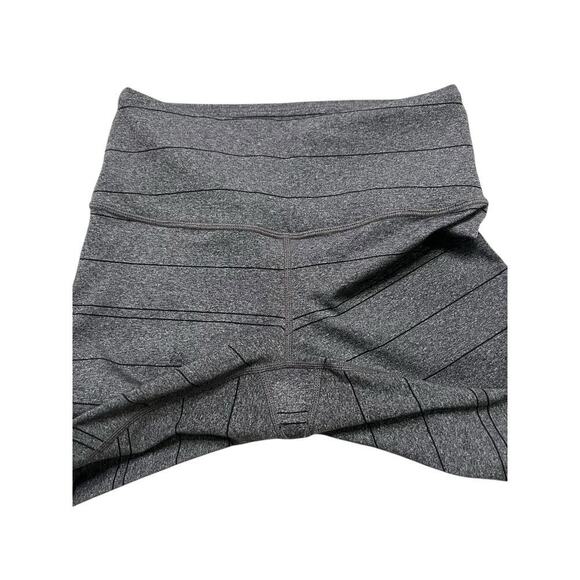 Prana Women's Transform 7/8 Leggings - Charcoal Black Stripe Activewear‎ - XS - Picture 7 of 8